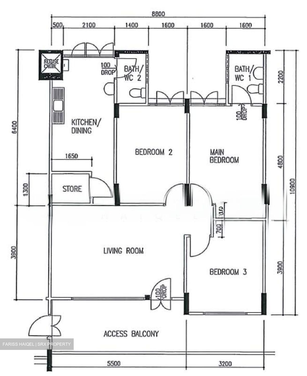 Blk 327 Bukit Batok Street 33 (Bukit Batok), HDB 4 Rooms #566563261